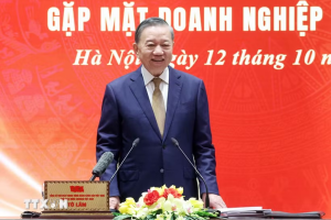 Tổng Bí thư, Chủ tịch nước Tô Lâm phát biểu   Ảnh TTXVN