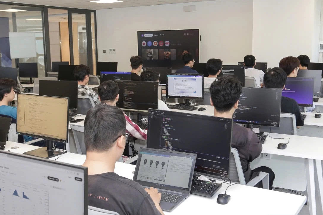 Đào tạo lập trình viên tại Đà Nẵng. Ảnh: ĐH Duy Tân